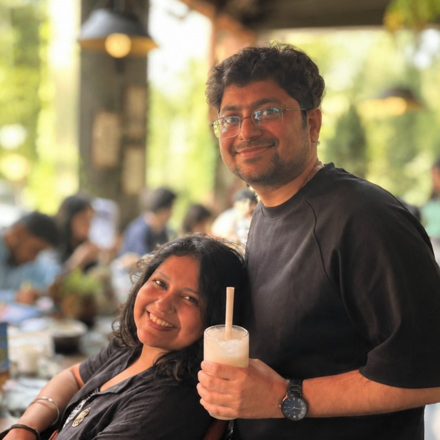 Priyanka and Ravinder, co-founders of HUMNS